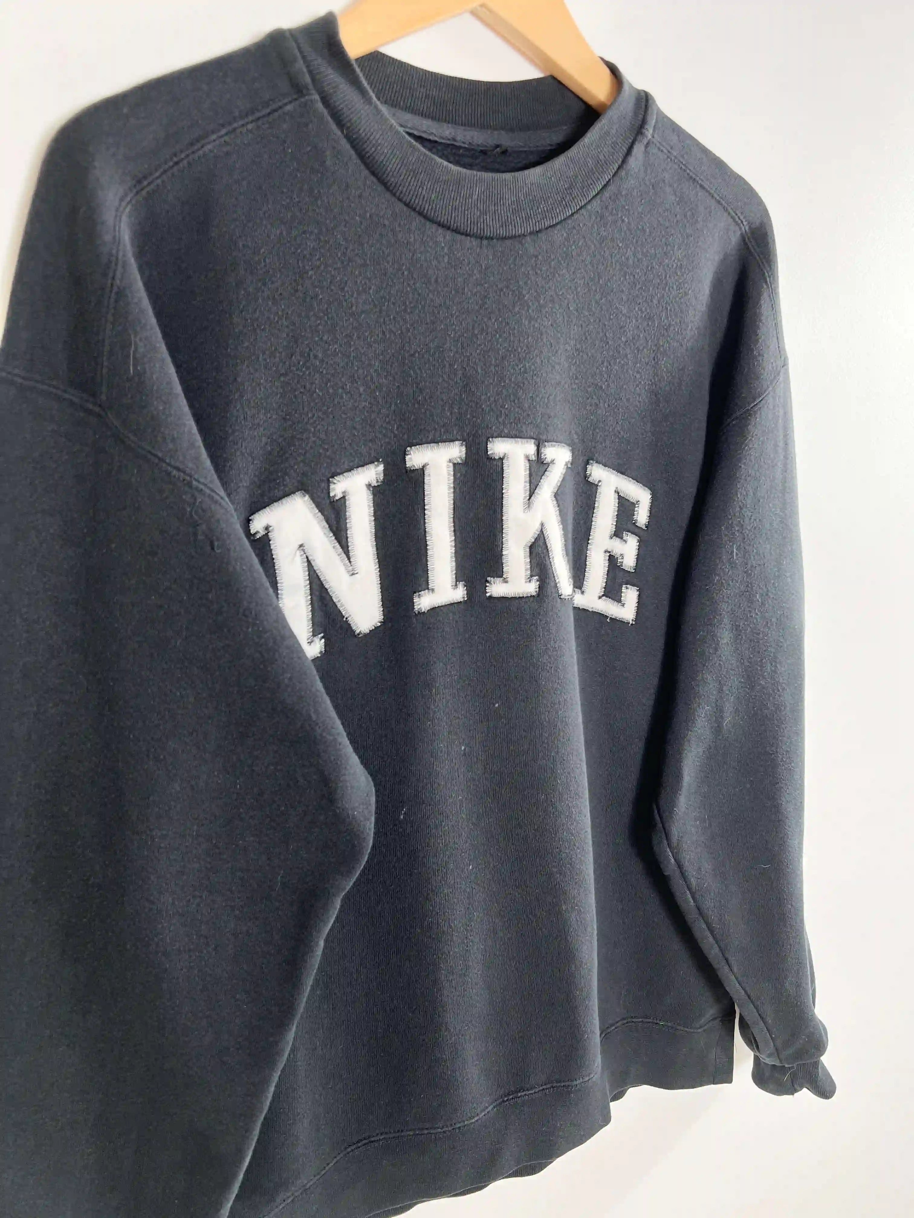 Sweat Nike Vintage 90's Homme Noir (S)