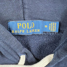 Détail de l'etiquette du sweat à capuche Ralph Lauren