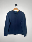 Ralph Lauren Sweatshirt Bleu Marine (L)