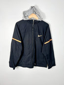 Vintage Nike Track Jacket 90s Noir vue de face