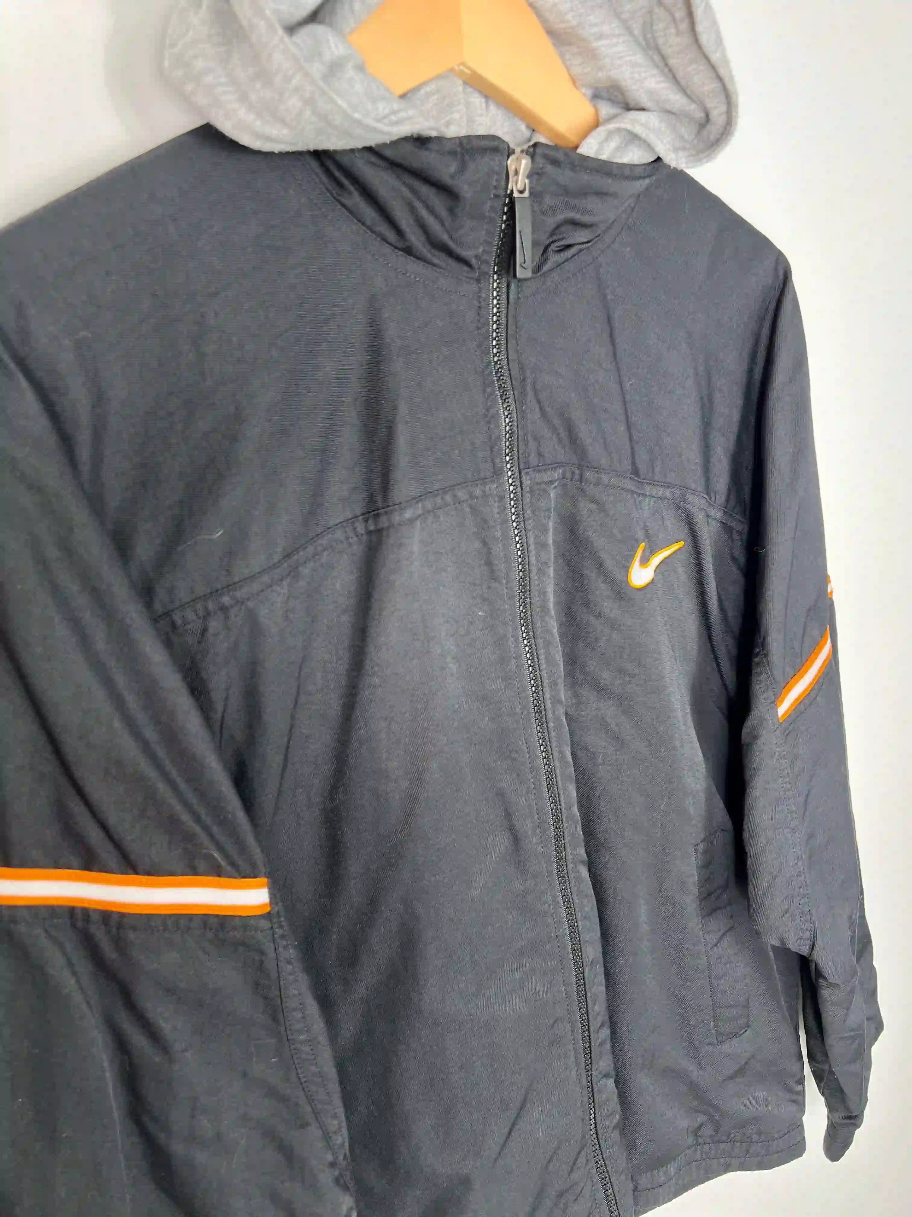 Vintage Nike Track Jacket 90s Noir (XS)